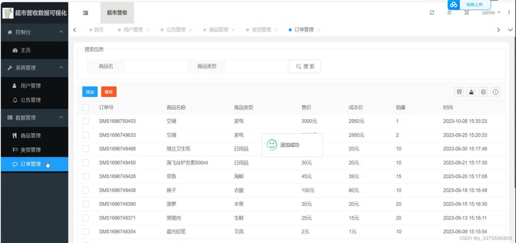 基于python商品销售数据实时分析可视化大屏 营收数据分析 大数据分析